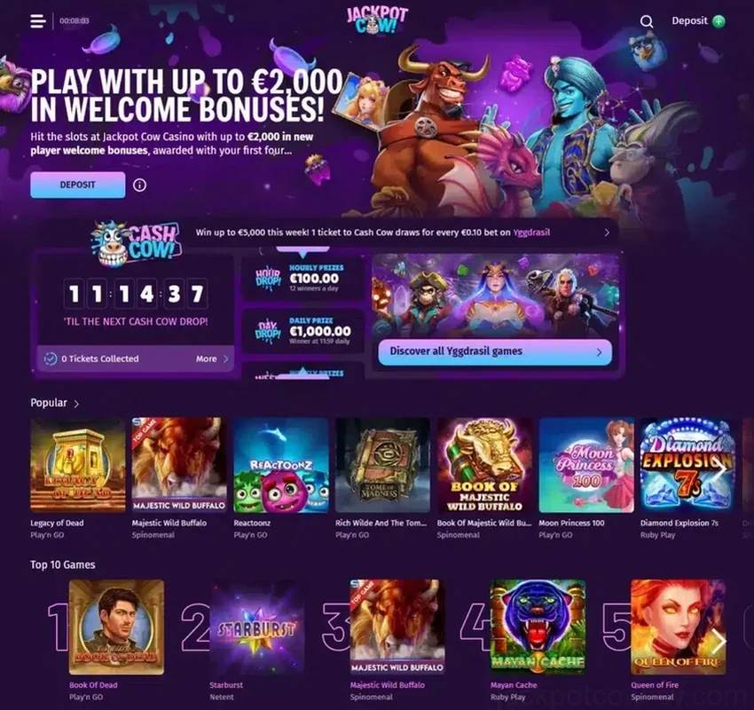 Jackpotcow Casino Casino